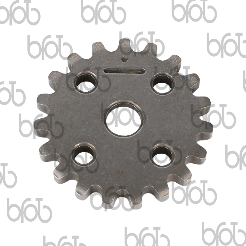 Cén chaoi a ndéanann dearadh an Sprocket Pump Ola Inneall difear d'éifeachtúlacht agus do shaolré an chaidéil ola?