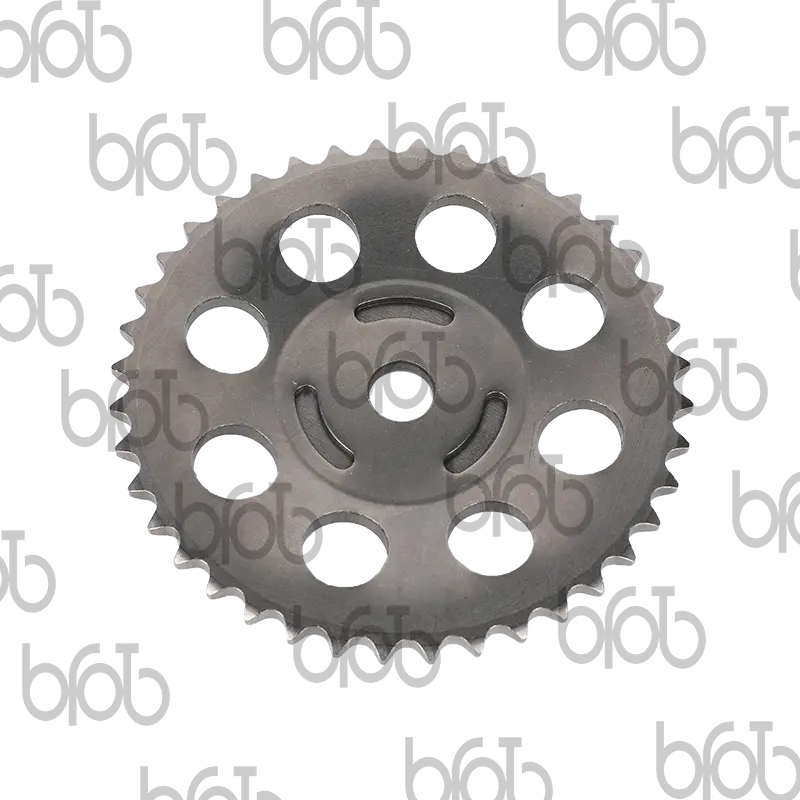 Cén tionchar a bhíonn ag dearadh giaranna camshaft ar fheidhmíocht innill?